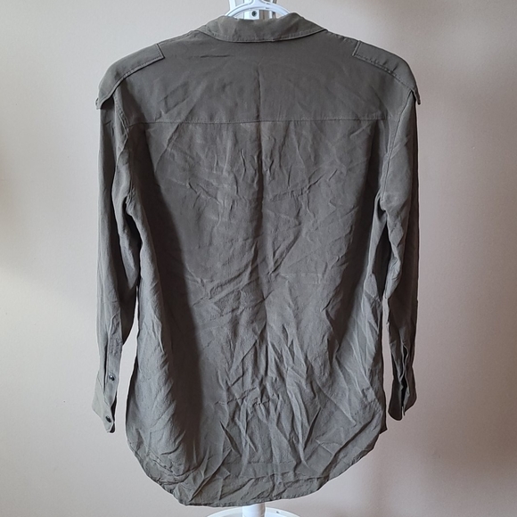 Allsaints army green shirt - Picture 2 of 4